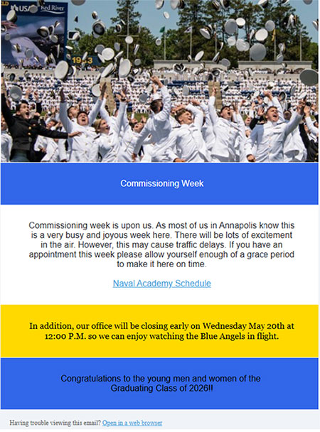 Commissioning Week at the U.S. Naval Academy